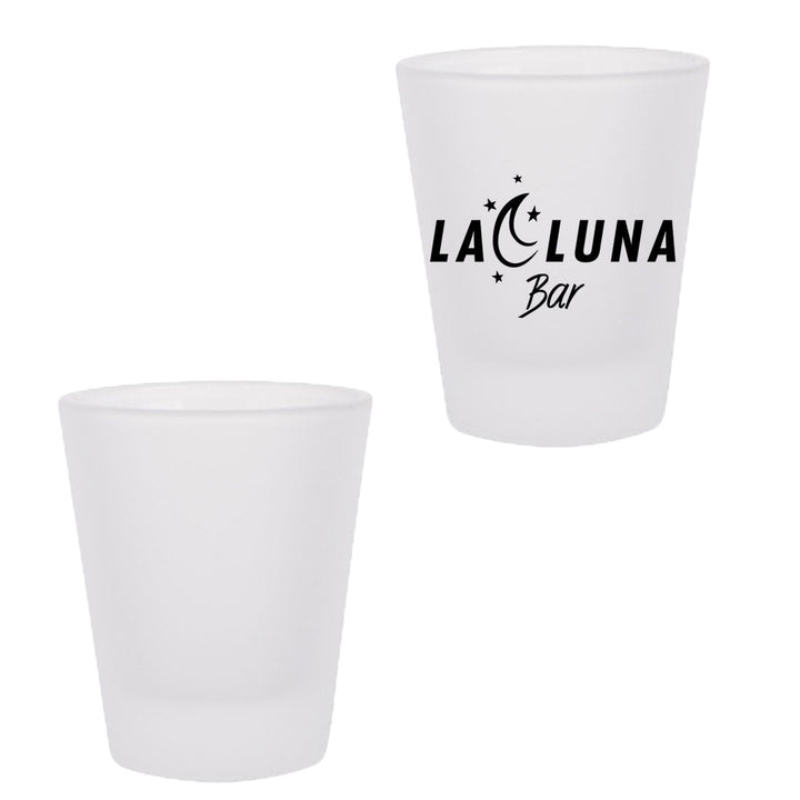 Pearl Coating™ 1.5oz Sublimation Shot Glass Frosted - Pack of 12 - Joto Imaging Supplies Canada