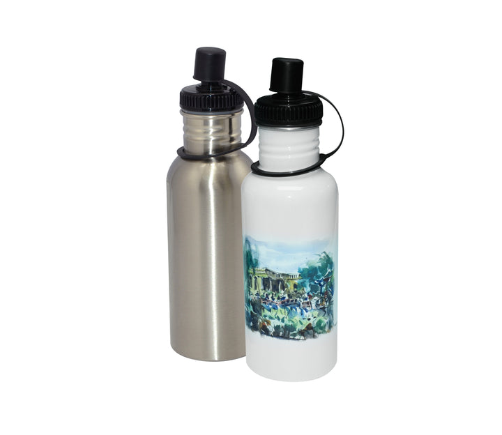 Pearl Coating™ Sublimation 600ml/ 20oz Stainless Steel Water Bottle - Pack of 6 - Joto Imaging Supplies Canada
