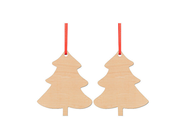 Pearl Coating™ Sublimation Double sided Plywood Ornament - Joto Imaging Supplies Canada