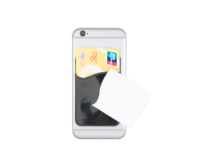 Pearl Coating™ Sublimation Black Silicone Card Holder - Pack of 20 - Joto Imaging Supplies Canada