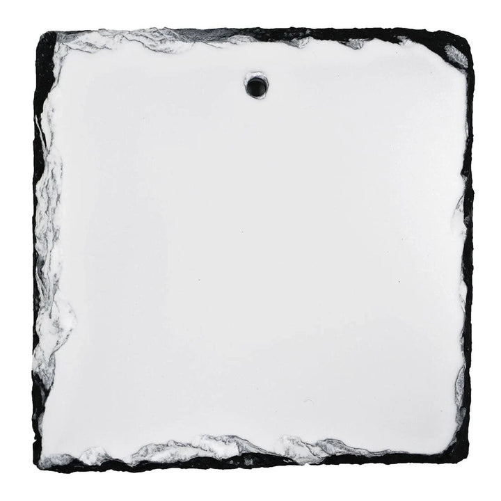 Sublimation square slate ornaments