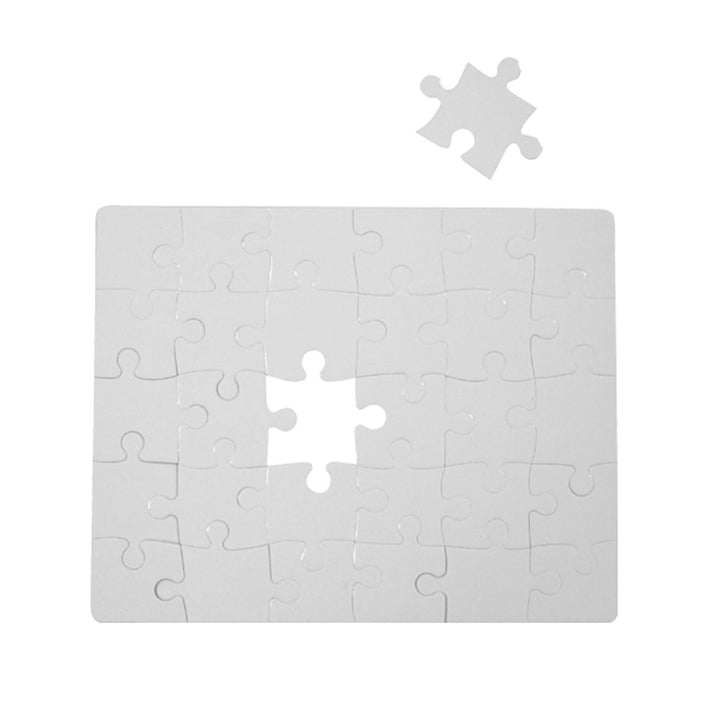 Pearl Coating™ 30pc Sublimation Cardboard Jigsaw Puzzles (8" x10") - Pack of 10 - Joto Imaging Supplies Canada