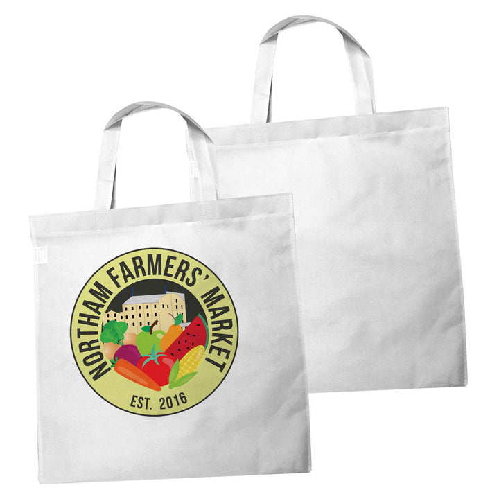 Pearl Coating™ Sublimation Non-woven Shopping Bag 15" x 14" - Pack of 10 - Joto Imaging Supplies Canada